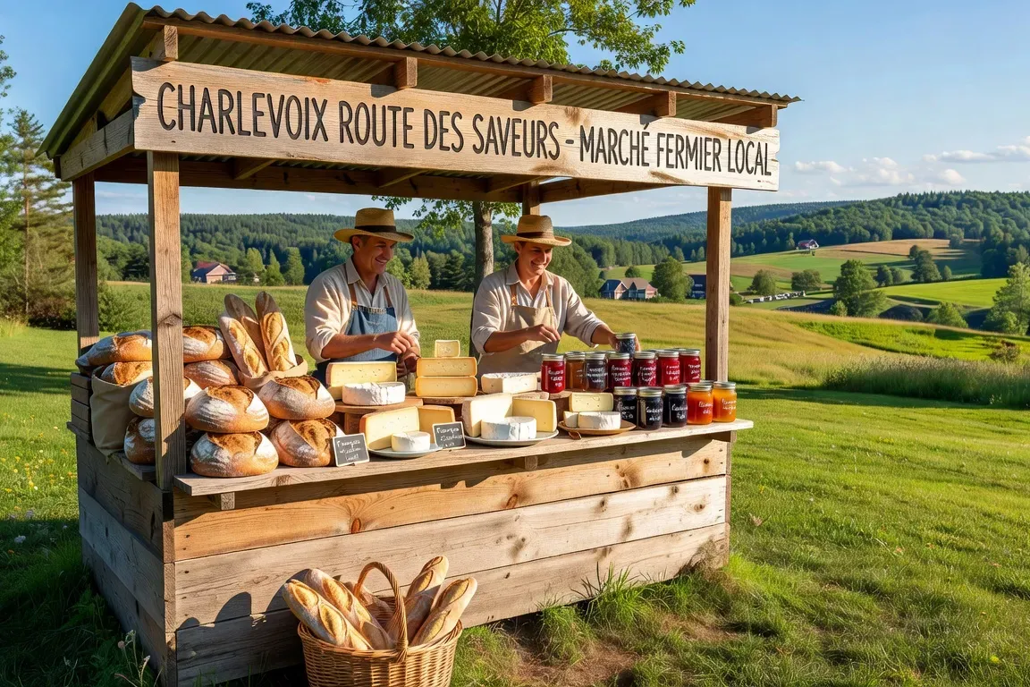 Route des Saveurs de Charlevoix, vitrine de la gastronomie régionale
