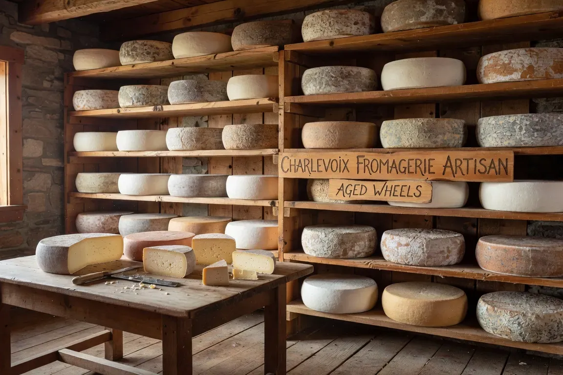 Fromages artisanaux de la fromagerie de Charlevoix