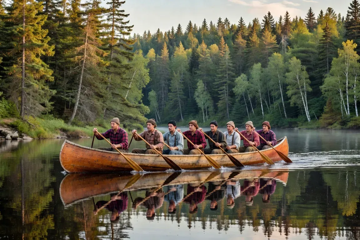 Descente en rabaska sur la rivière des Outaouais