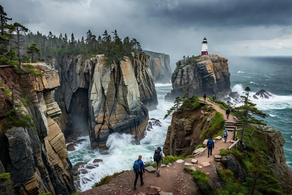 Le cap Gaspé dans le parc national Forillon