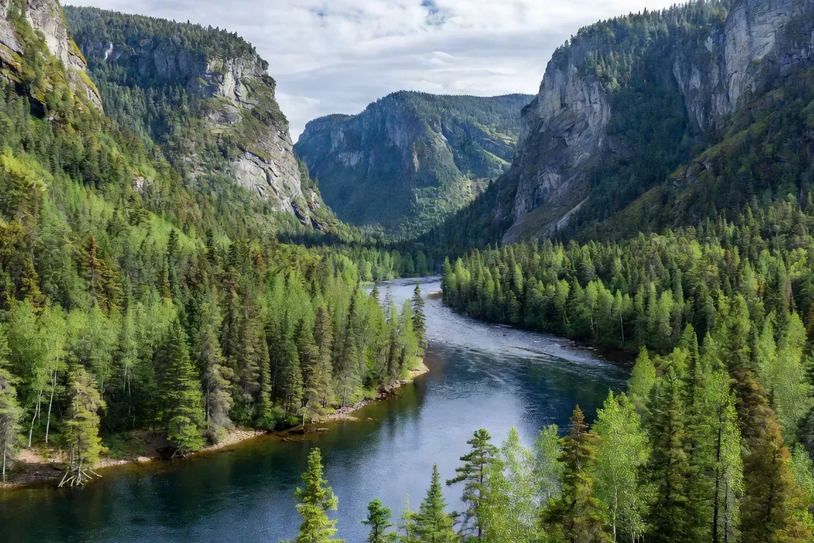 La rivière Éternité au cœur du fjord du Saguenay