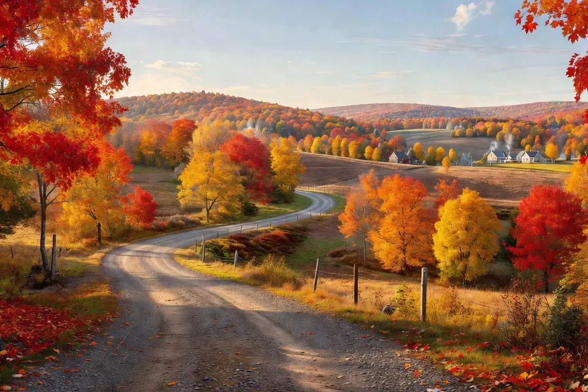 Les couleurs flamboyantes de l'automne québécois