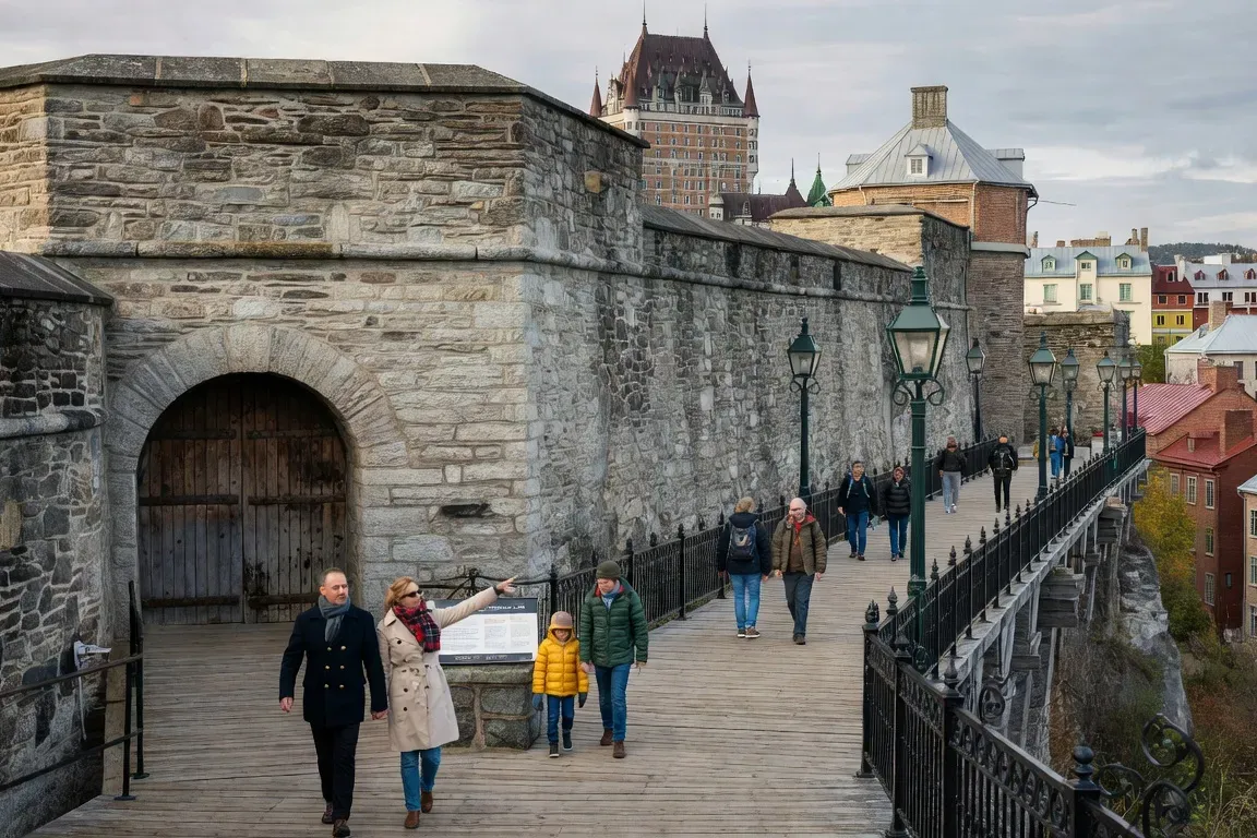 Les remparts du Vieux-Québec, joyau du patrimoine mondial