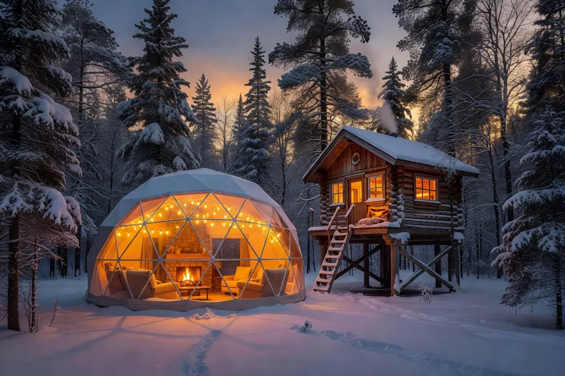 Hébergements insolites au Québec : dormir dans une yourte, un igloo ou une cabane perchée