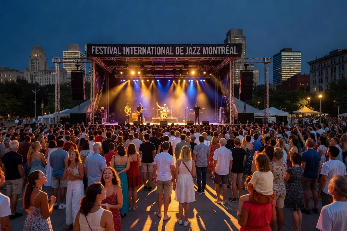 Festival de jazz de Montréal et vie culturelle estivale