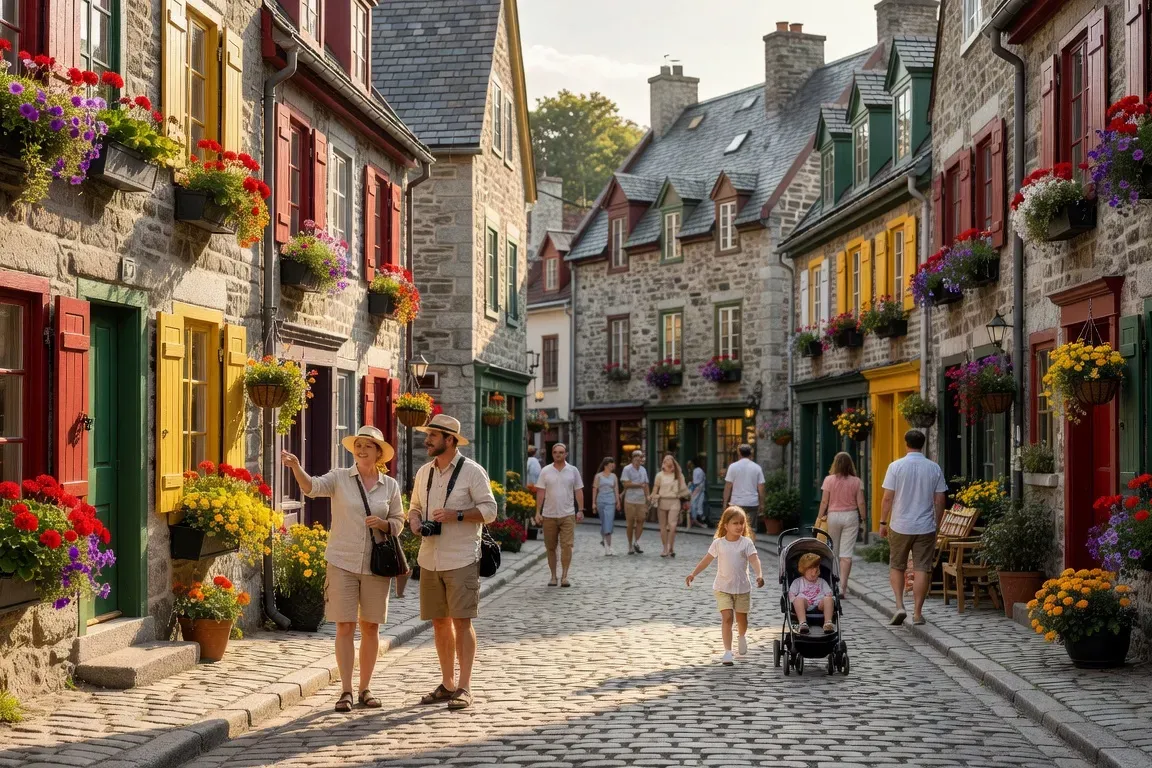 Le Vieux-Québec à pied : circuit pédestre de 3 heures